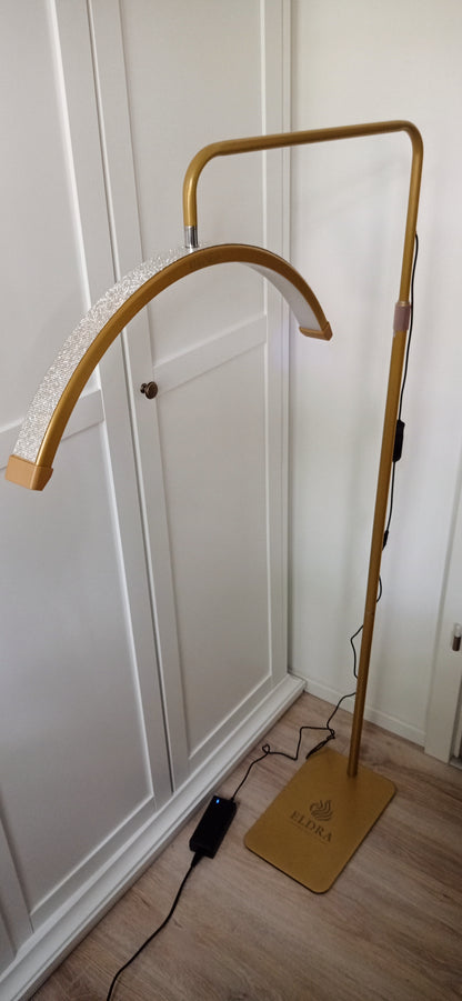 Eldra Half Moon LED lámpa strasszkövekkel